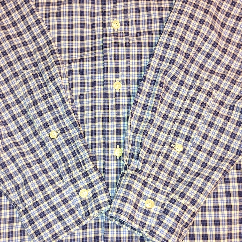 Ralph Lauren Men's Checkered Button-Down Shirt